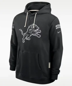 NFL Detroit Lions Nike Salute to Service Sideline Hoodie