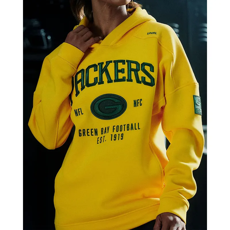 NFL Green Bay Packers LTD. TerraBlend Yellow Hoodie - Image 6