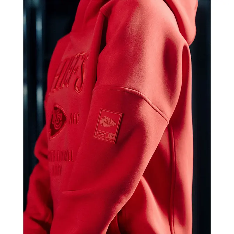 NFL Kansas City Chiefs LTD. TerraBlend Red Hoodie - Image 6
