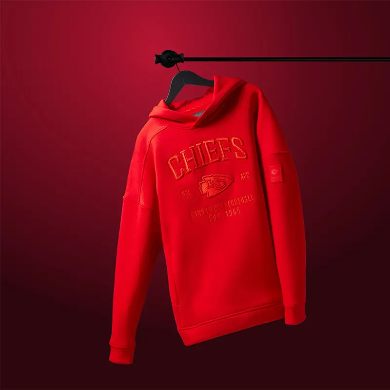 NFL Kansas City Chiefs LTD. TerraBlend Red Hoodie - Image 7