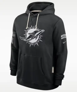 NFL Miami Dolphins Nike Salute to Service Sideline Hoodie