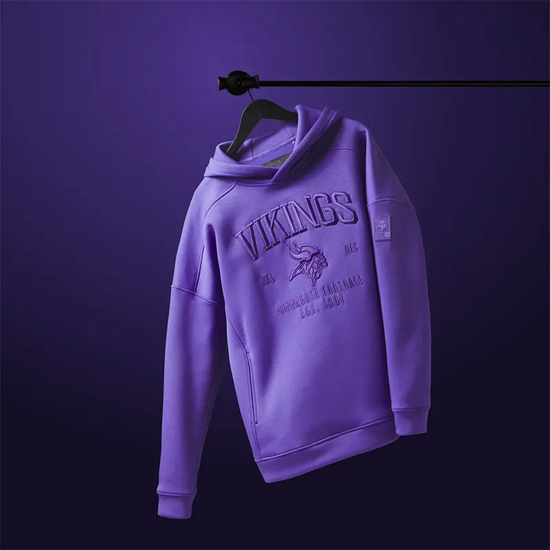 NFL Minnesota Vikings LTD. TerraBlend Violet Hoodie - Image 7