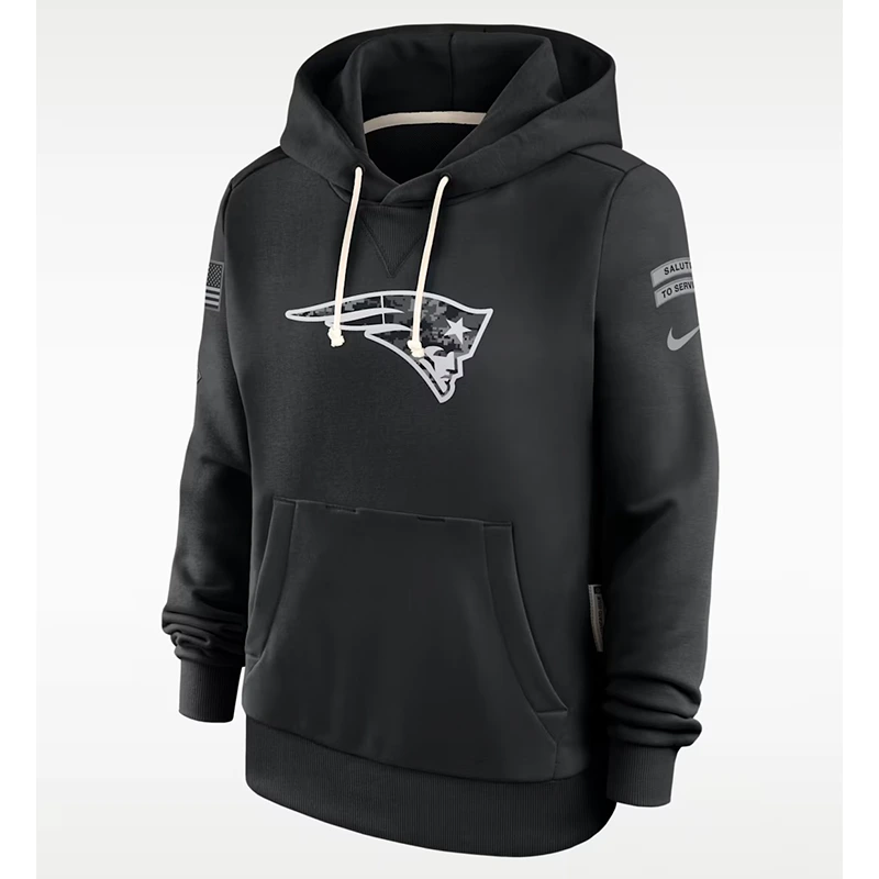 NFL New England Patriots Nike Salute to Service Sideline Hoodie