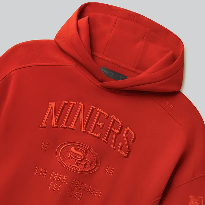 NFL San Francisco 49ers LTD. TerraBlend Red Hoodie - Image 3