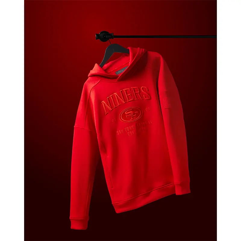 NFL San Francisco 49ers LTD. TerraBlend Red Hoodie - Image 7