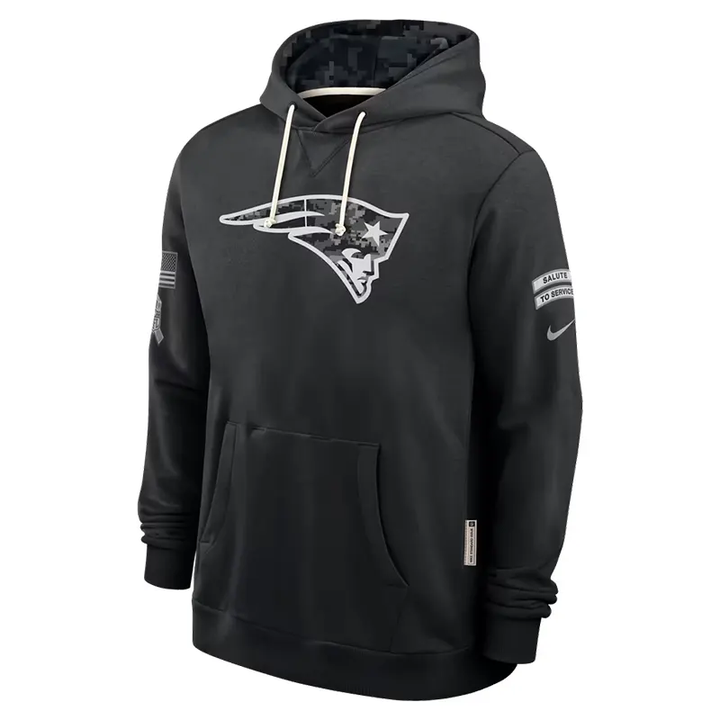 New England Patriots 2026 Salute to Service Sideline Hoodie - Image 3