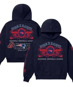 New England Patriots Born x Raised Crest Hoodie