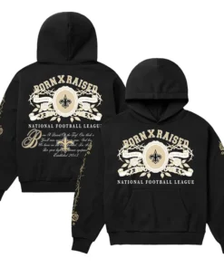 New Orleans Saints Born x Raised Crest Hoodie