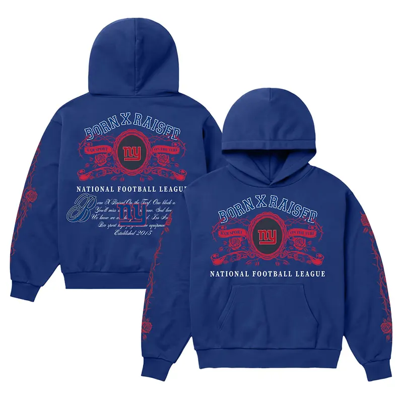New York Giants Born x Raised Crest Hoodie