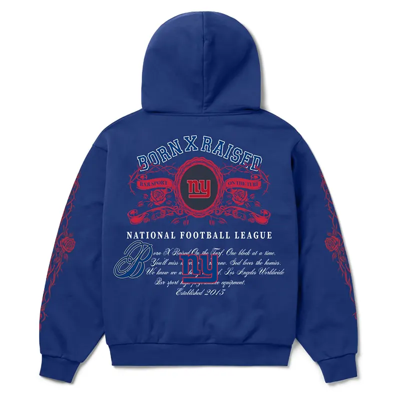 New York Giants Born x Raised Crest Hoodie - Image 3