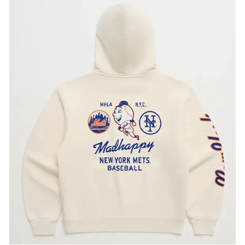 New York Mets Madhappy NYC Fleece Hoodie - Image 2