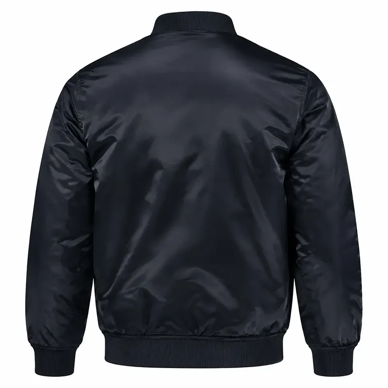 New York Yankees Dugout Black Varsity Jacket - Image 2