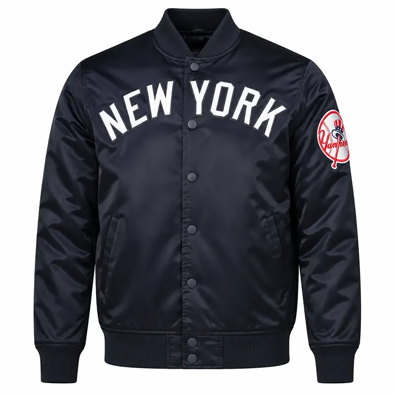 New York Yankees Dugout Black Varsity Jacket