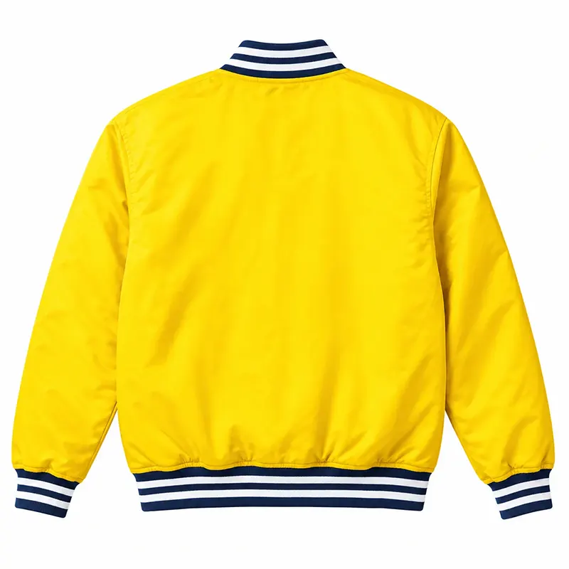 New York Yankees Dugout Yellow Varsity Jacket - Image 2
