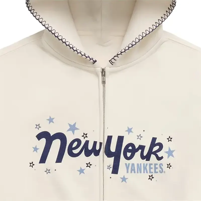 New York Yankees Star Fleece Full-Zip Hoodie - Image 3
