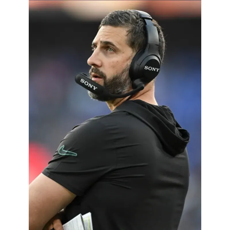 Nick Sirianni 2026 Philadelphia Eagles Short Sleeve Hooded T-Shirt - Image 4