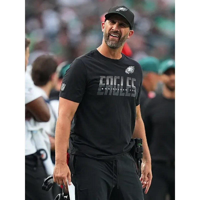 Nick Sirianni 2026 Philadelphia Eagles Sideline T-Shirt