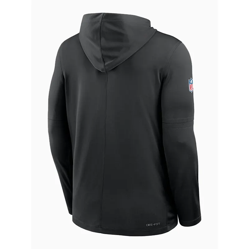 Nick Sirianni Preseason 2026 Eagles Long Sleeve Hooded T-Shirt - Image 3