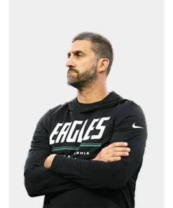 Nick Sirianni Preseason 2026 Eagles Long Sleeve Hooded T-Shirt