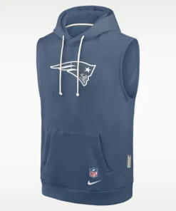 Nike 2026 New England Patriots Rivalries Sideline Sleeveless Hoodie