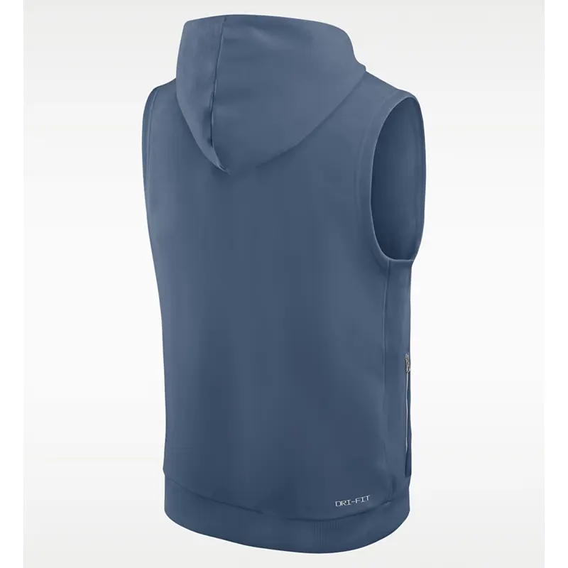 Nike 2026 New England Patriots Rivalries Sideline Sleeveless Hoodie - Image 2