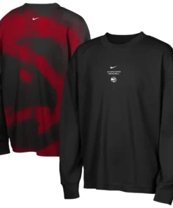 Nike x NBA Atlanta Hawks 2026 Standard Issue Long Sleeve T-Shirt