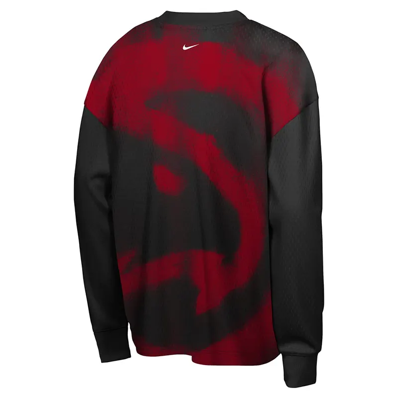 Nike x NBA Atlanta Hawks 2026 Standard Issue Long Sleeve T-Shirt - Image 3