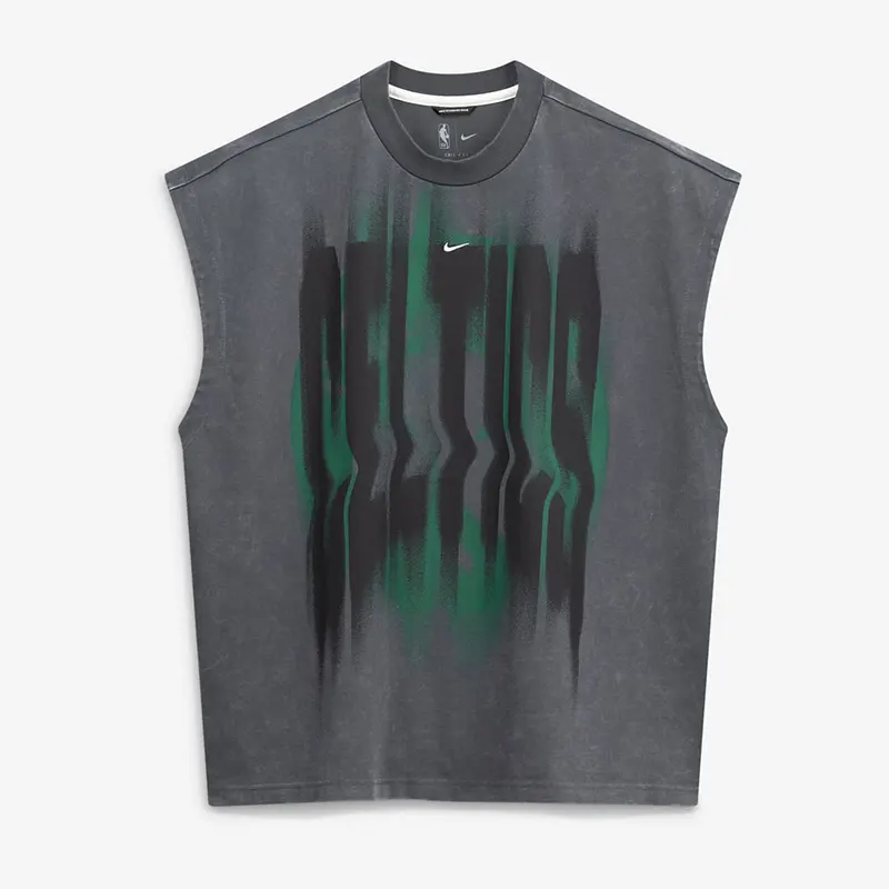Nike x NBA Boston Celtics 2026 Standard Issue Pre-Game Sleeveless Top - Image 2