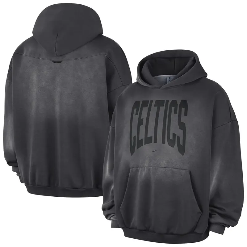 Nike x NBA Boston Celtics 2026 Standard Issue Travel Washed Hoodie