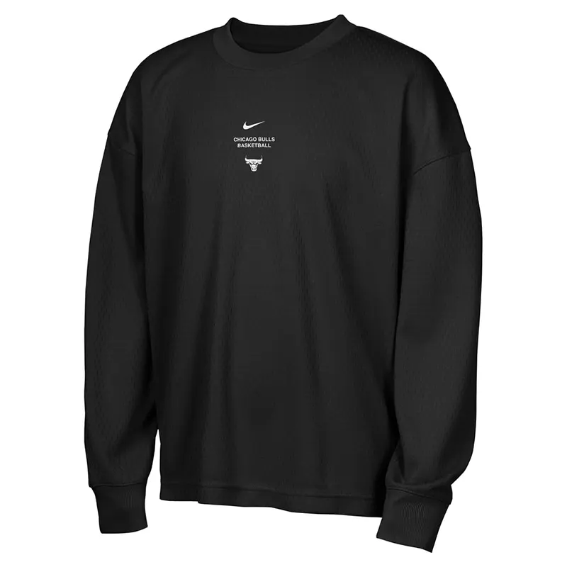 Nike x NBA Chicago Bulls 2026 Standard Issue Long Sleeve T-Shirt - Image 2