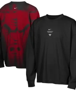 Nike x NBA Chicago Bulls 2026 Standard Issue Long Sleeve T-Shirt