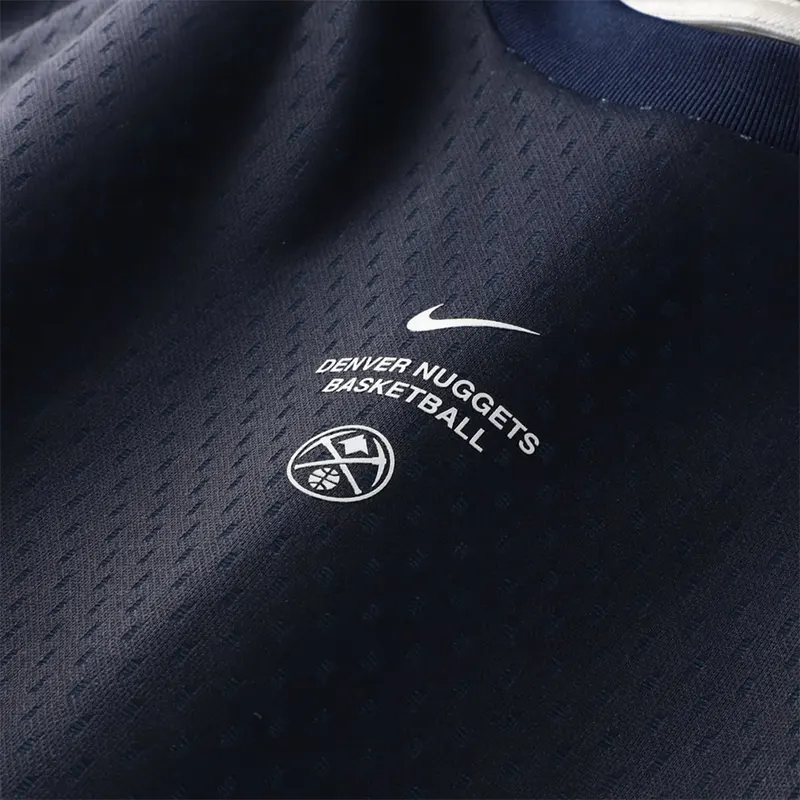 Nike x NBA Denver Nuggets 2026 Standard Issue Long Sleeve T-Shirt - Image 6