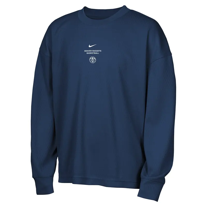 Nike x NBA Denver Nuggets 2026 Standard Issue Long Sleeve T-Shirt - Image 4