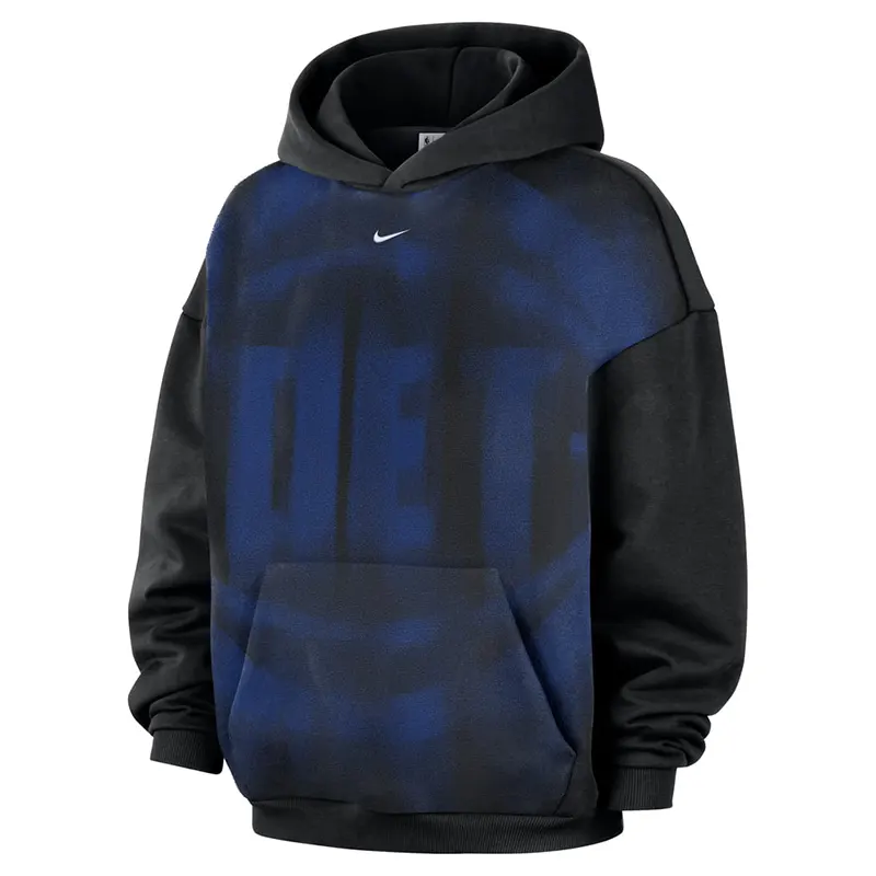 Nike x NBA Detroit Pistons 2026 Standard Issue Practice Hoodie - Image 2