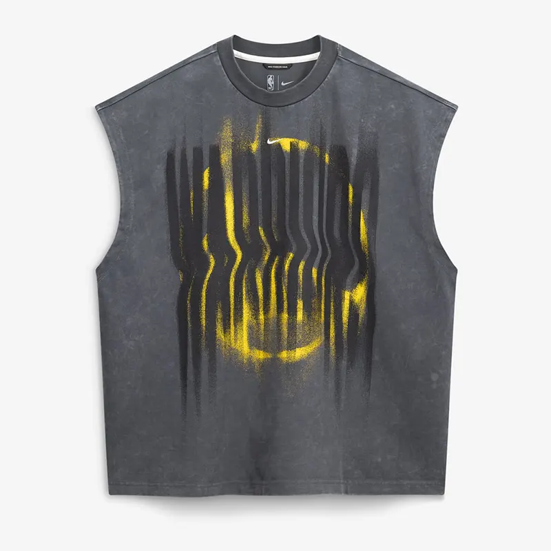 Nike x NBA Golden State Warriors 2026 Standard Issue Pre-Game Sleeveless Top - Image 2