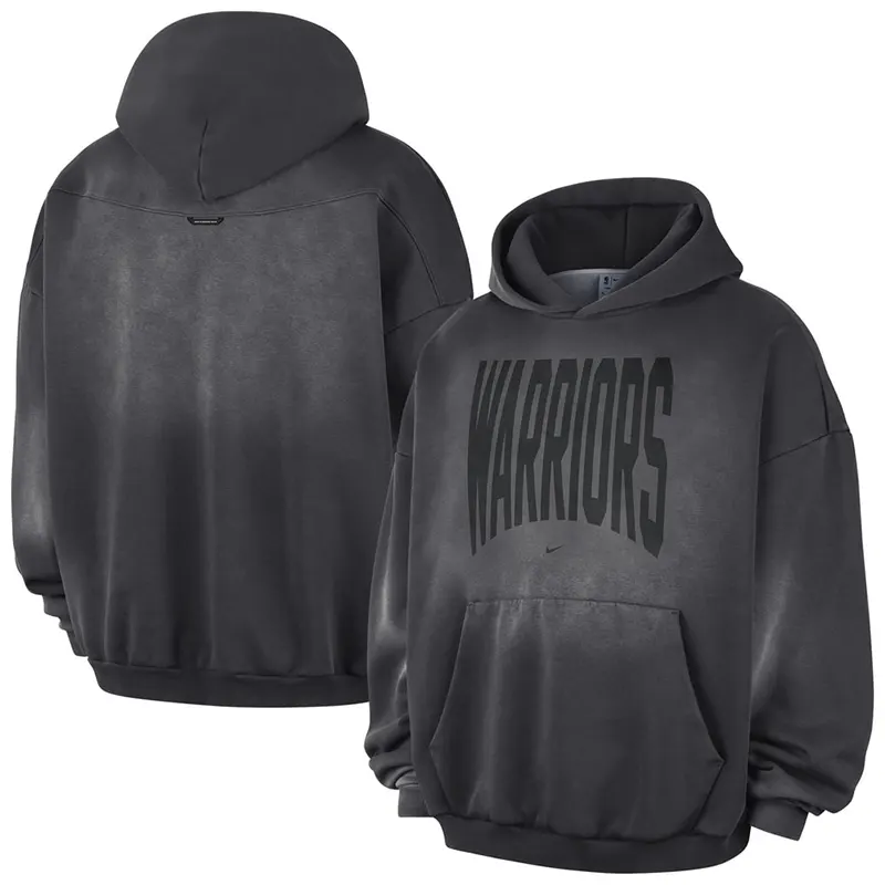 Nike x NBA Golden State Warriors 2026 Standard Issue Travel Washed Hoodie
