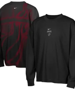Nike x NBA Miami Heat 2026 Standard Issue Long Sleeve T-Shirt