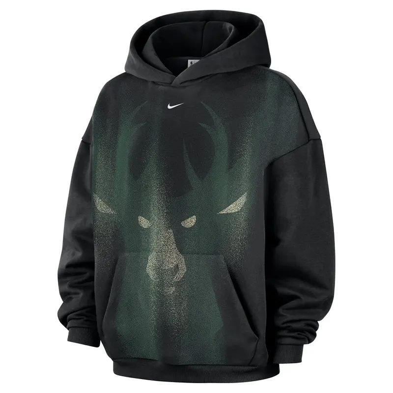 Nike x NBA Milwaukee Bucks 2026 Standard Issue Practice Hoodie - Image 2