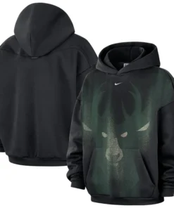 Nike x NBA Milwaukee Bucks 2026 Standard Issue Practice Hoodie