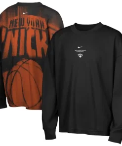 Nike x NBA New York Knicks 2026 Standard Issue Long Sleeve T-Shirt