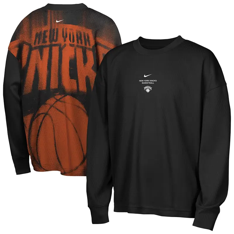 Nike x NBA New York Knicks 2026 Standard Issue Long Sleeve T-Shirt