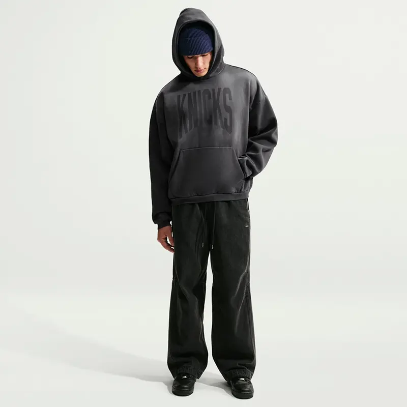 Nike x NBA New York Knicks 2026 Standard Issue Travel Washed Hoodie - Image 8