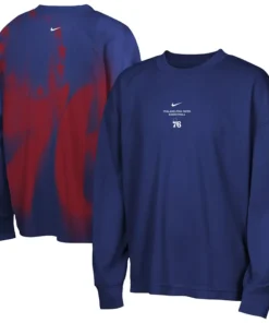 Nike x NBA Philadelphia 76ers 2026 Standard Issue Long Sleeve T-Shirt