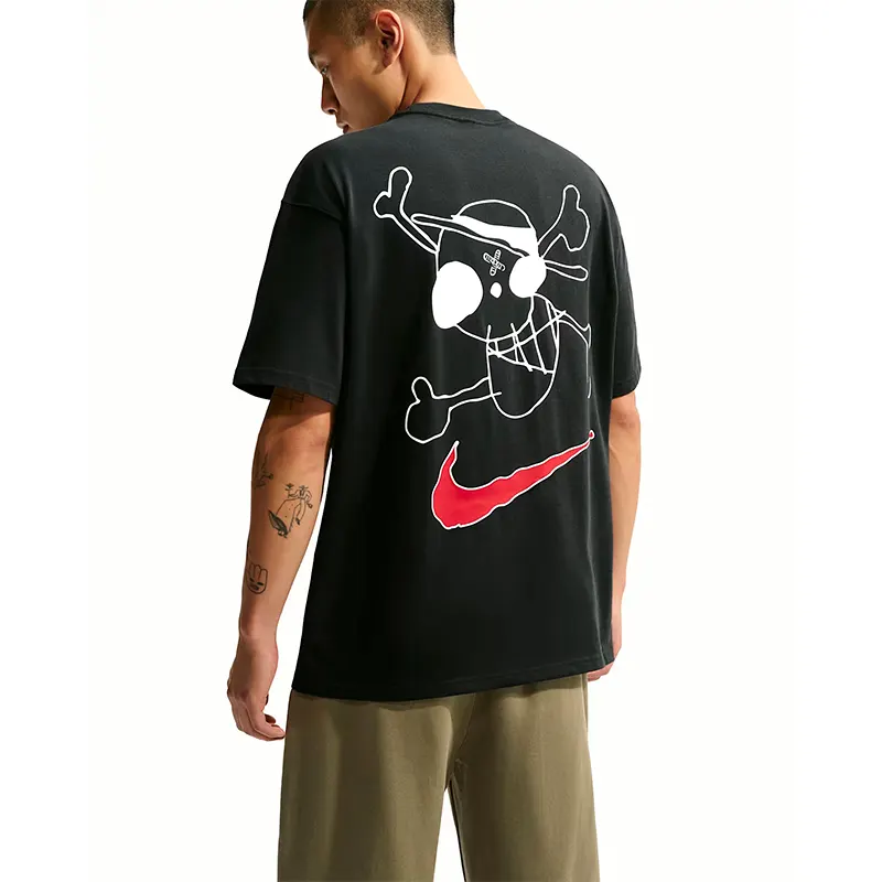 Nike x One Piece Black T-Shirt - Image 4