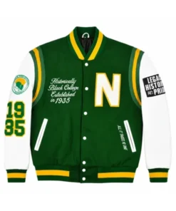 Norfolk State University Motto 2.0 Varsity Jacket