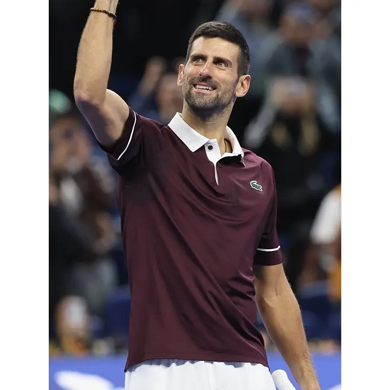 Novak Djokovic 2026 China Open Polo Shirt - Image 4