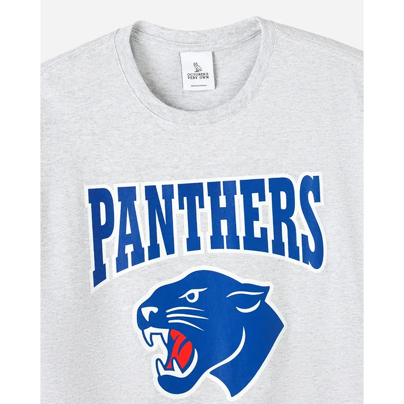 OVO Degrassi Panthers Ash Heather Grey Tee - Image 3