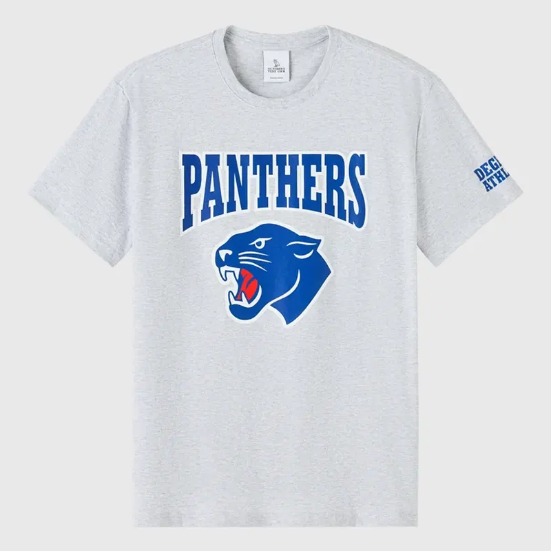 OVO Degrassi Panthers Ash Heather Grey Tee