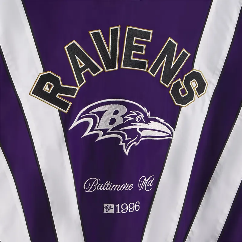 Off Season x NFL Baltimore Ravens Full-Zip Windbreaker Jacket - Image 6