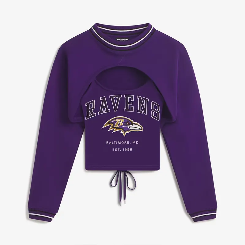 Off Season x NFL Baltimore Ravens Shrug Cami